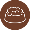 icona della ciotola di cibo